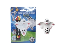 Llavero Con La Mascota Del Equipo De Fútbol De Qatar 2022. Regalo Ideal Para Fiestas Temáticas De Fútbol.