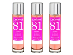 3x Perfume de Mujer Nº81 150ml CARAVAN