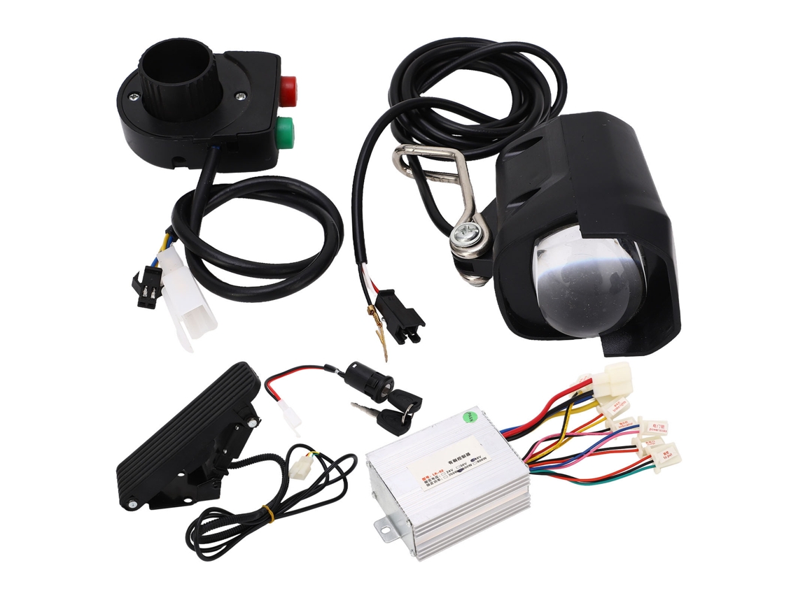 Controlador De Bicicleta Elétrica (controle De Aceleração E Conversão Com Farol)