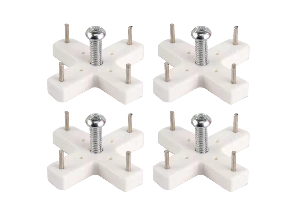 4 Clavos Invisibles Para Pared, Ganchos Sin Rastro Para Paneles De Yeso, Paredes De Cemento, Multiusos.