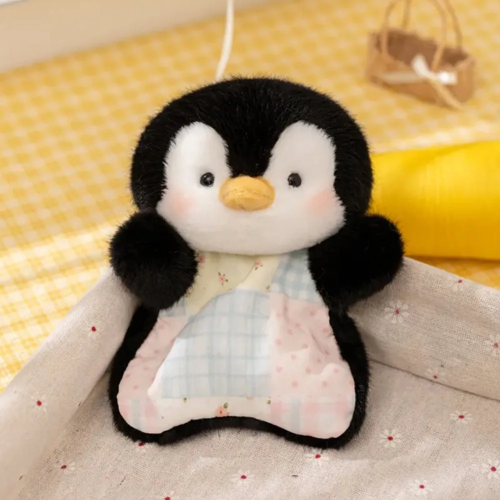 (pingüino) Peluche De Dibujos Animados Tipo Bolita De Frijoles: Suave, Esponjoso Y Antiestrés.