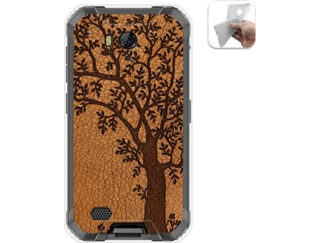 Carcasa Ulefone Armor X6 TUMUNDOSMARTPHONE Cuero 03 Multicolor
