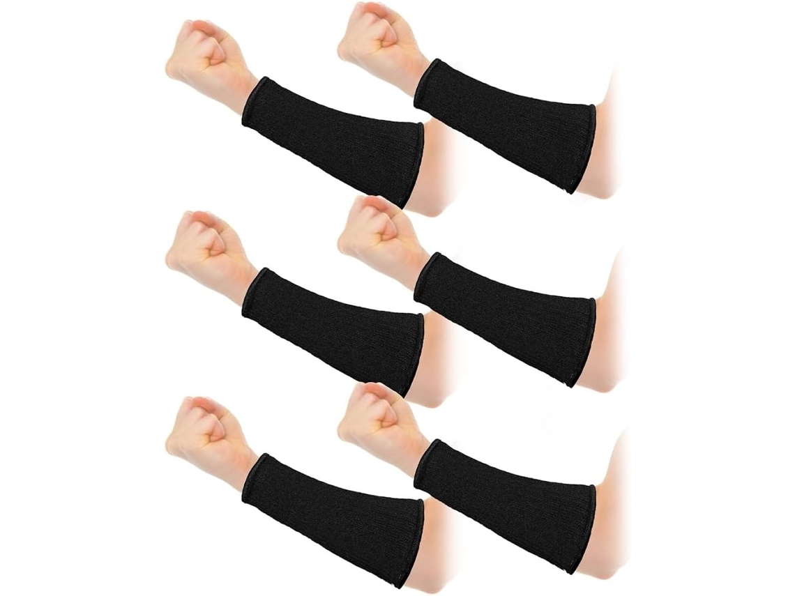 3 Pares De Protectores De Brazos Para Piel Fina Y Hematomas, Mangas Resistentes A Los Cortes.
