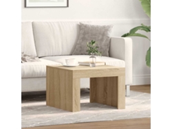 Mesa de centro de 50x50x35 cm, madera de roble, derivados de Sonoma HARLANV1