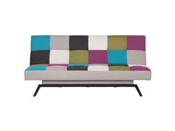 Sofá cama BELIANI Leeds de Poliéster Multicolor 188x93x85