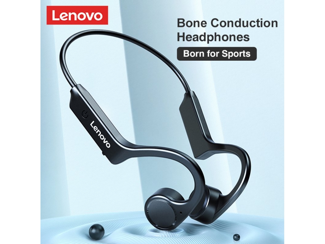 Auriculares Bluetooth Original Lenovo X4 Bone Conduction Racing Impermeable Inalámbrico Negro