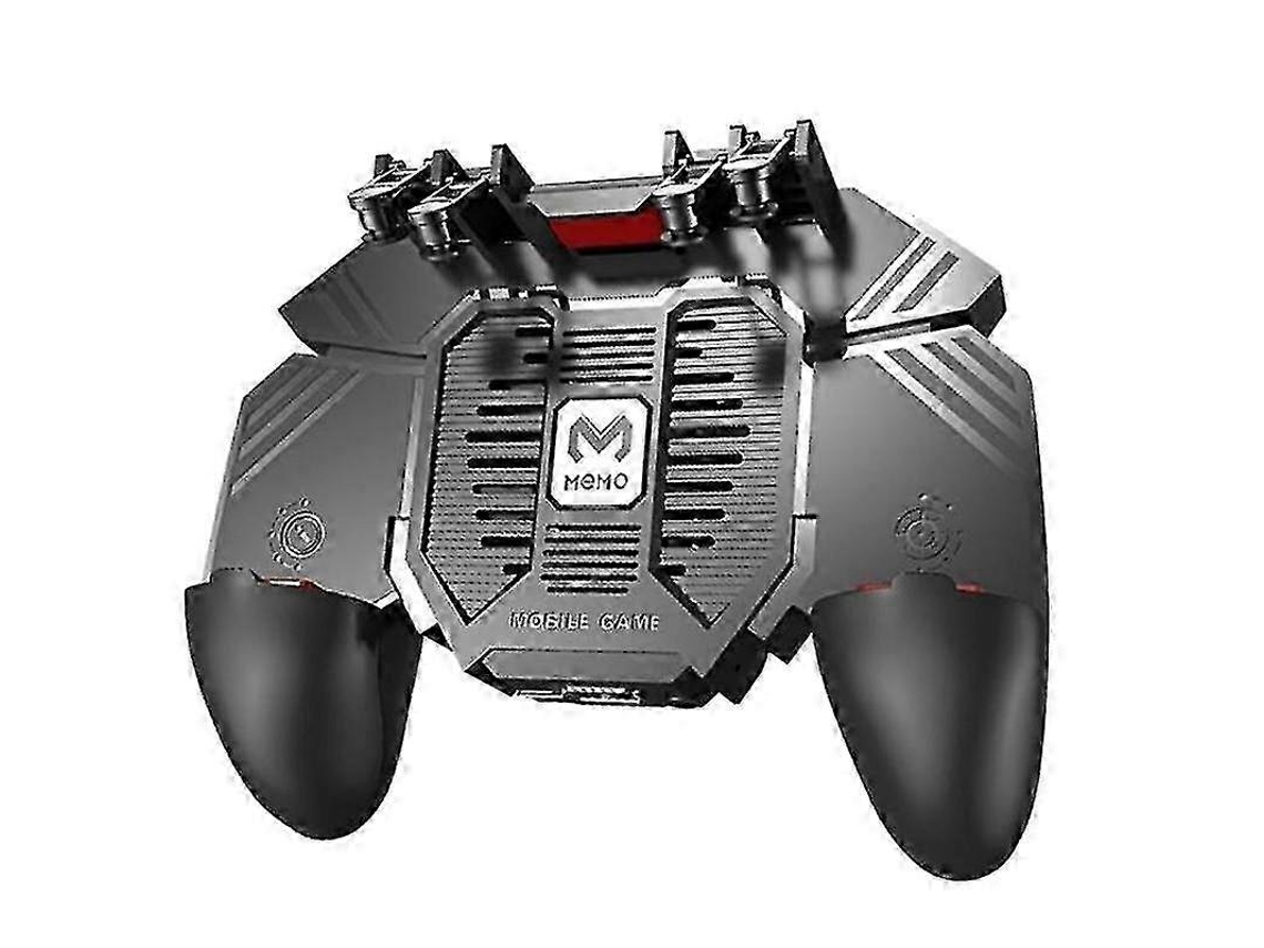 Disparador de juegos móvil Memo Ak77 con ventilador y enfriador para PUBG Mobile Hengjian