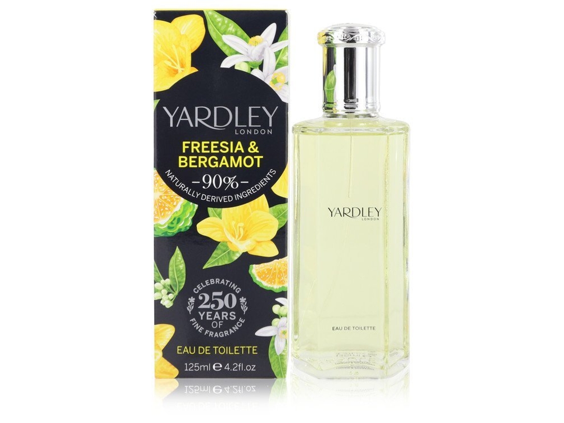 Eau De Toilette Yardley Freesia & Bergamot by Yardley London Spray 4.2 oz (59 ml)
