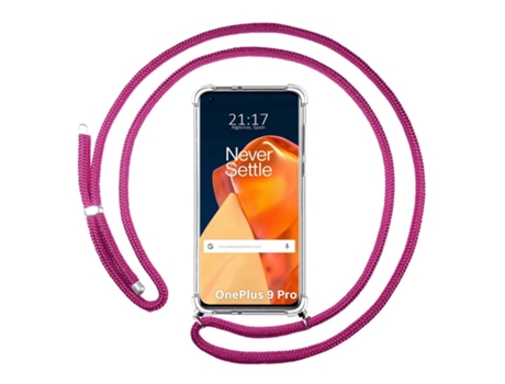 Carcasa OnePlus 9 Pro 5G TUMUNDOSMARTPHONE Colgante Rosa
