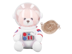 Oso De Peluche Espacial Suave De 30 Cm, Color Rosa, Ideal Como Regalo De Cumpleaños.