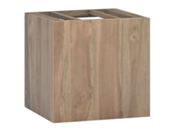 Mueble de baño de pared 46x25,5x40 cm Teca maciza Lovely Home