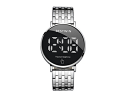 Reloj De Hombre (blanco Y Azul) Con Pantalla Táctil Digital.