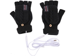Guantes calientes calefactables para hombres y mujeres Guantes calefactables USB ELKUAIE