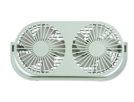 Ventilador de escritorio silencioso Ventilador de escritorio silencioso Mini ventilador de escritorio USB Ventilador de mesa pequeño Verde BISBISOUS