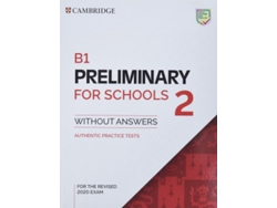 Libro B1 Preliminary For Schools 2 St Without Answers 22 de Aavv (Inglés)