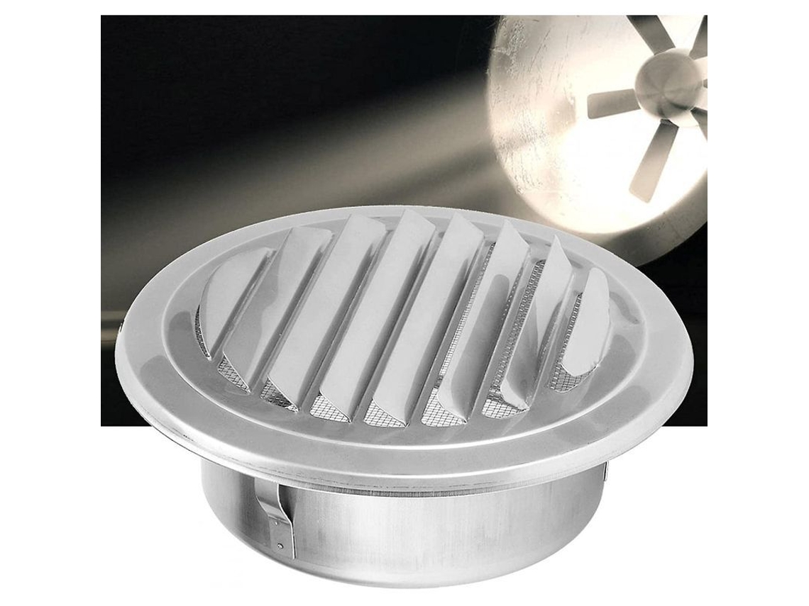 2026-tapa De Ventilación De Acero Inoxidable 201 Para Campana Extractora Cocina 100mm Anti-lluvia Insectos Fácil Instalación
