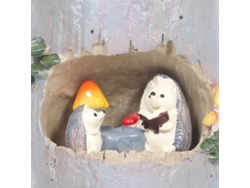 Maceta Para Suculentas, Tronco De Árbol, Estilo Campestre, Animal De Dibujos Animados, Regalo Decorativo