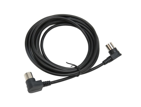 HURRISE Cable Midi 90 Ángulo Macho a Macho para Vigilancia de Cámaras de TV