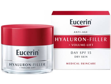 Crema de Día EUCERIN Hyaluron Filler Volume Lift SPF15 Piel Seca (50 ml)