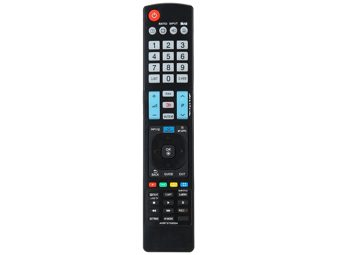 Mando A Distancia De Repuesto Para Televisores Lg Akb73756502, Akb73615303 Y Akb73756504