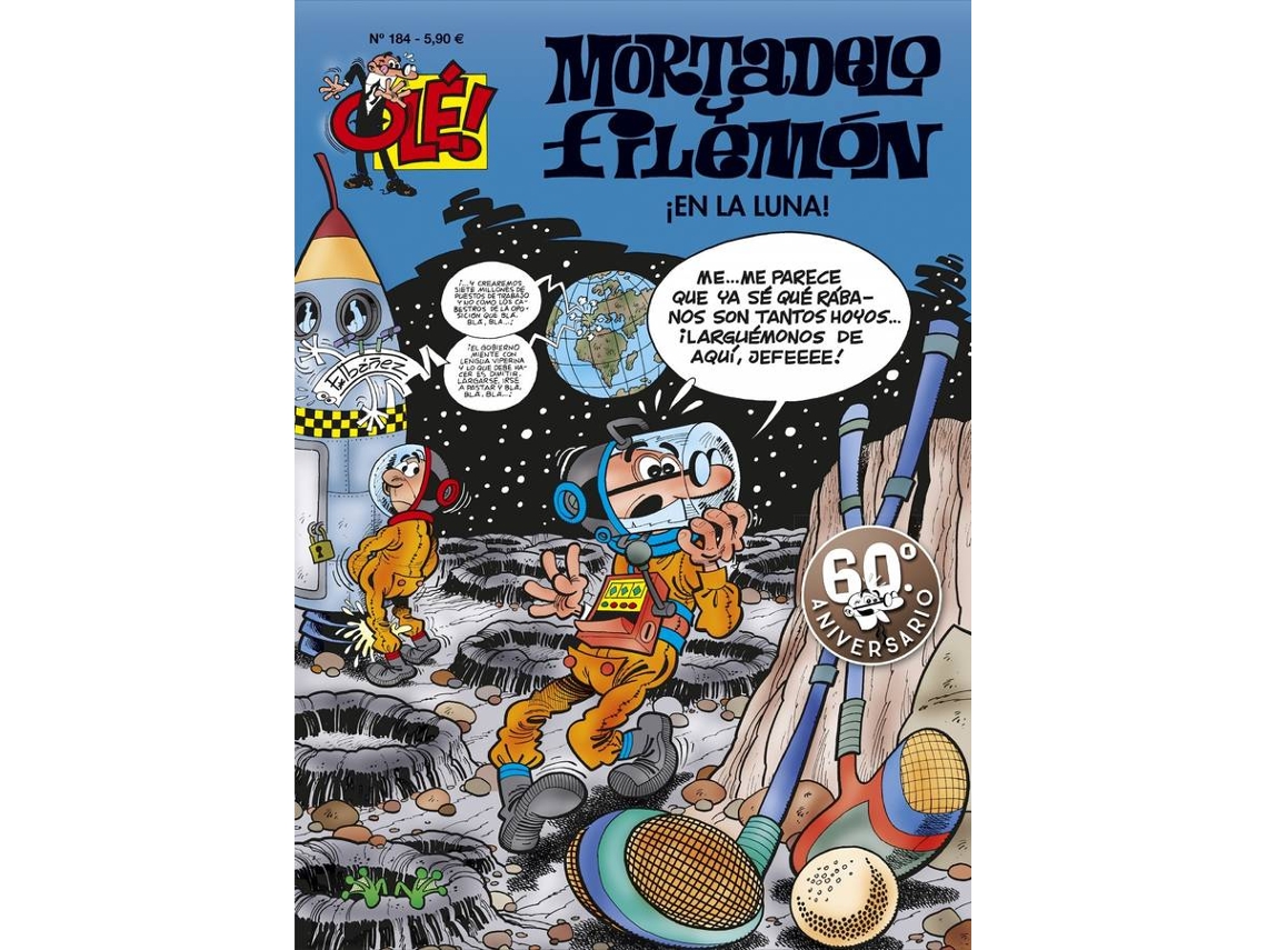 Libro ¡En La Luna! de Francisco Ibáñez (Español)