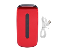 Teléfono Plegable 2g Para Personas Mayores Con Teclado, Doble Sim, Batería De 1200 Mah Y Linterna Roja.