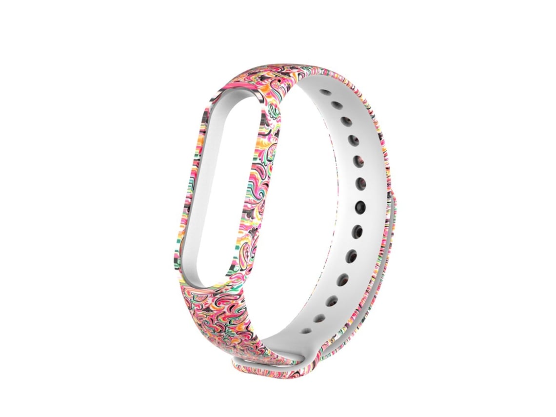 Pulsera De Reemplazo (silicona Transpirable Con Pintura Especial) Compatible Con Xiaomi Mi Band 5