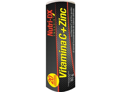 Complemento Alimentar YNSADIET Vitamina C + Zinc 20 Comprimidos Efervescentes