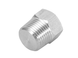Tapón De Rosca Externa De Acero Inoxidable, Cabeza Hexagonal (npt3/8, 1 Unidad)