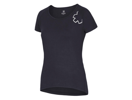 Camiseta de Mujer para Escalada OCUN Blossom Bambú Gris (XL)
