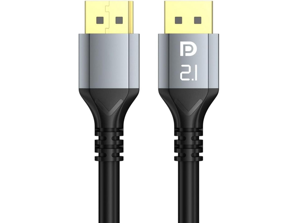Cable De Audio Y Vídeo 2.1 Dp 16k Ultra Hd Para Portátil, Televisor Y Proyector.