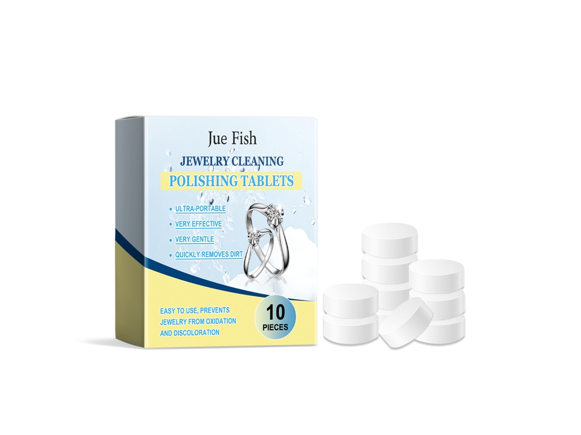 Pastillas efervescentes para la limpieza de joyas