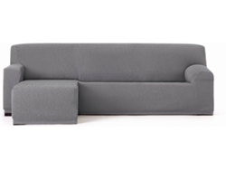 Funda de Chaise Longue Izquierda para Brazo Corto EYSA Premium Troya (310 x 170 x 110 cm - Poliéster - Gris)