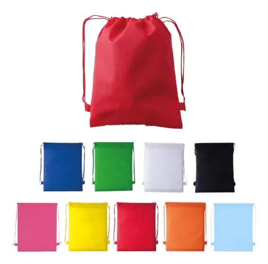 Pacote Com 80 Mochilas Ecológicas, Sacos Para Doces, Azul, 33x40vayotoy