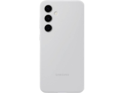 Funda de Silicona Samsung Galaxy S24 FE (Gris)