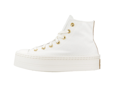 Zapatillas de Mujer CONVERSE Chuck Taylor All Star Modern Lift Tecido Blanco (40)