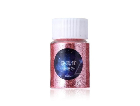 Pigmento de resina de perla líquida resina epoxi uv fabricación de manualidades para accesorios de joyería15ml Rosa Roja SLOWMOOSE
