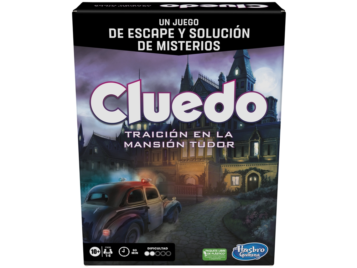 Juego de Mesa HASBRO GAMING Cluedo Traición En La Mansión Tudor (10 anos - Español)