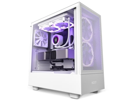 Caja Semitorre ATX NZXT CC-H51FW-01 (Blanco - Midi-Tower)