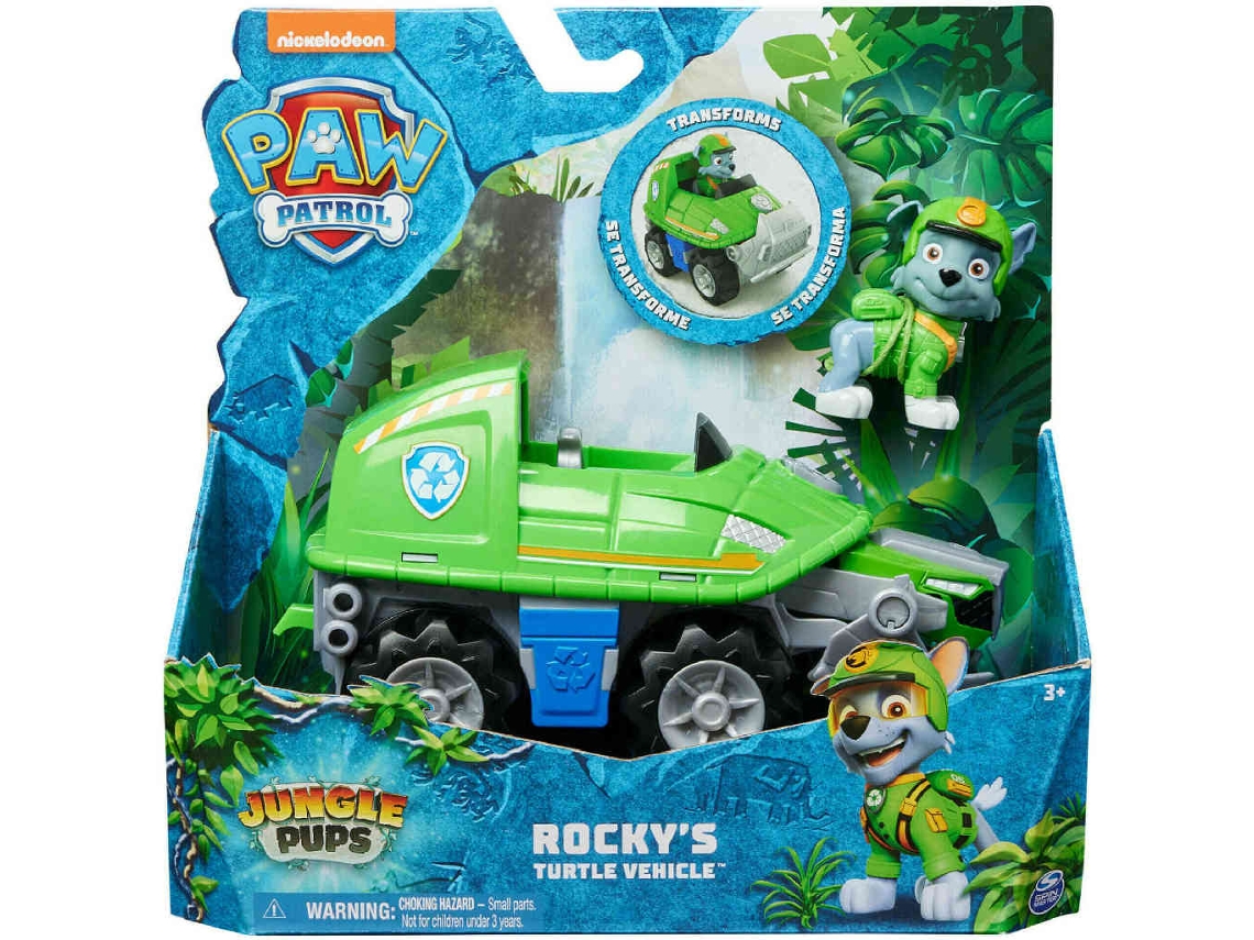 Vehículo Temático Selva Rocky Turtle Vehicle PATRULLA CANINA