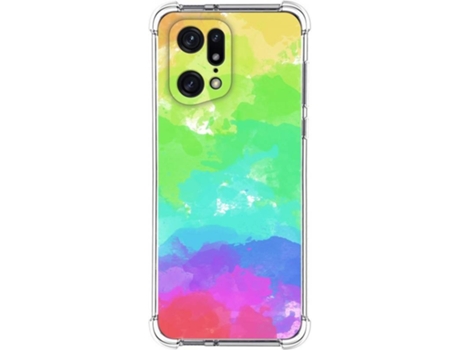 Carcasa para Oppo Find X5 Pro 5G TUMUNDOSMARTPHONE Dibujos Antigolpes Acuarela 03 Multicolor