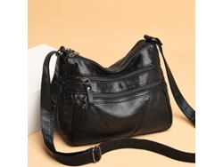 Bolso De Mano Para Mujer Madura, De Piel Suave, Gran Capacidad, Bandolera.