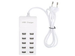 Cargador (carga Rápida Usb De 10 Puertos 5v10a)