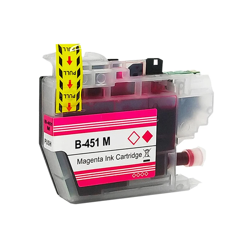 Lc451 M 1pclc451xl Lc451 Xl 451xl High Capacity Compatible Inkjet Ink Cartridge For Brother Dcp-j1050dw J1140dw J1010dw Printer