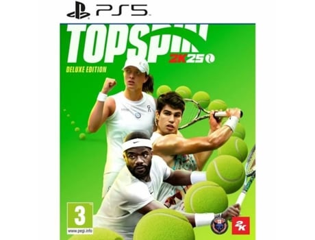Videojuego PlayStation 5 2K GAMES Top Spin 2K25 Deluxe Edition (FR)