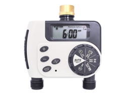 Programador de Grifo Digital Doble Buddy-II Orbit - Riego Independiente para Dos Zonas Automatiza el riego en dos zonas de tu jardín con el
