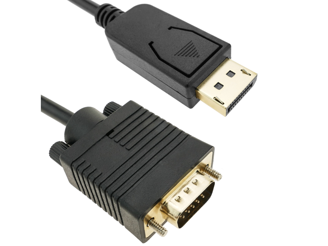 Cable VGA BEMATIK DisplayPort macho para VGA macho 3 m