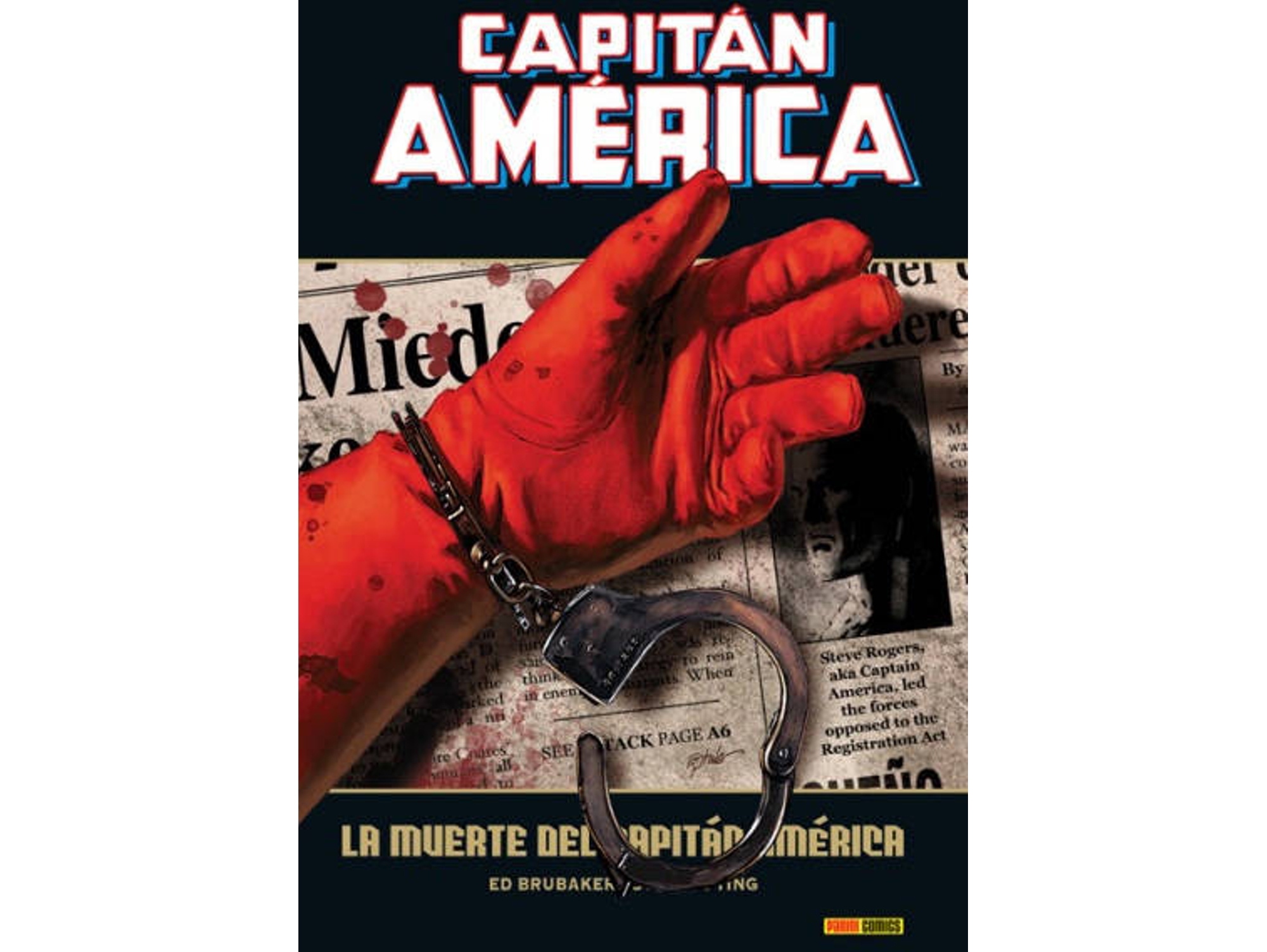Libro Capitán América, La Muerte Del Capitán América de Steve Epting, Ed Brubaker (Español)