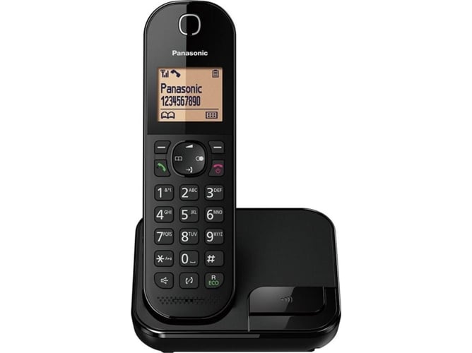 Panasonic KX-TG6852SPB Teléfono Fijo Inalámbrico Dúo con Manos Libres
