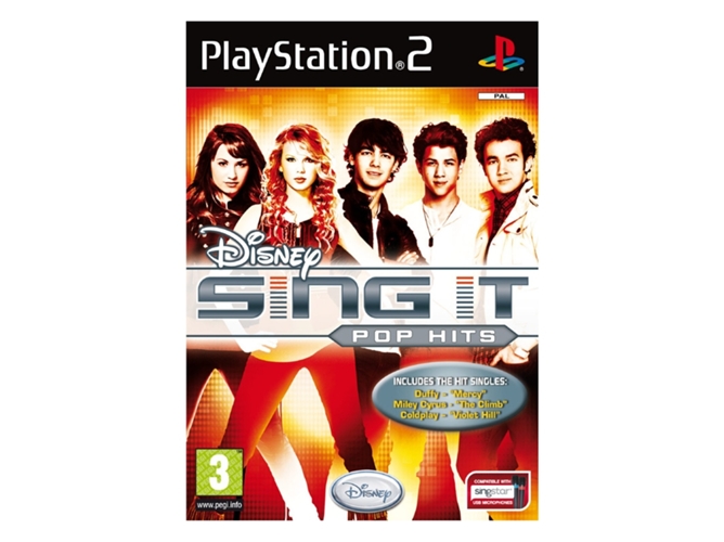 Juego PS2 Disney Sing It Pop Hits